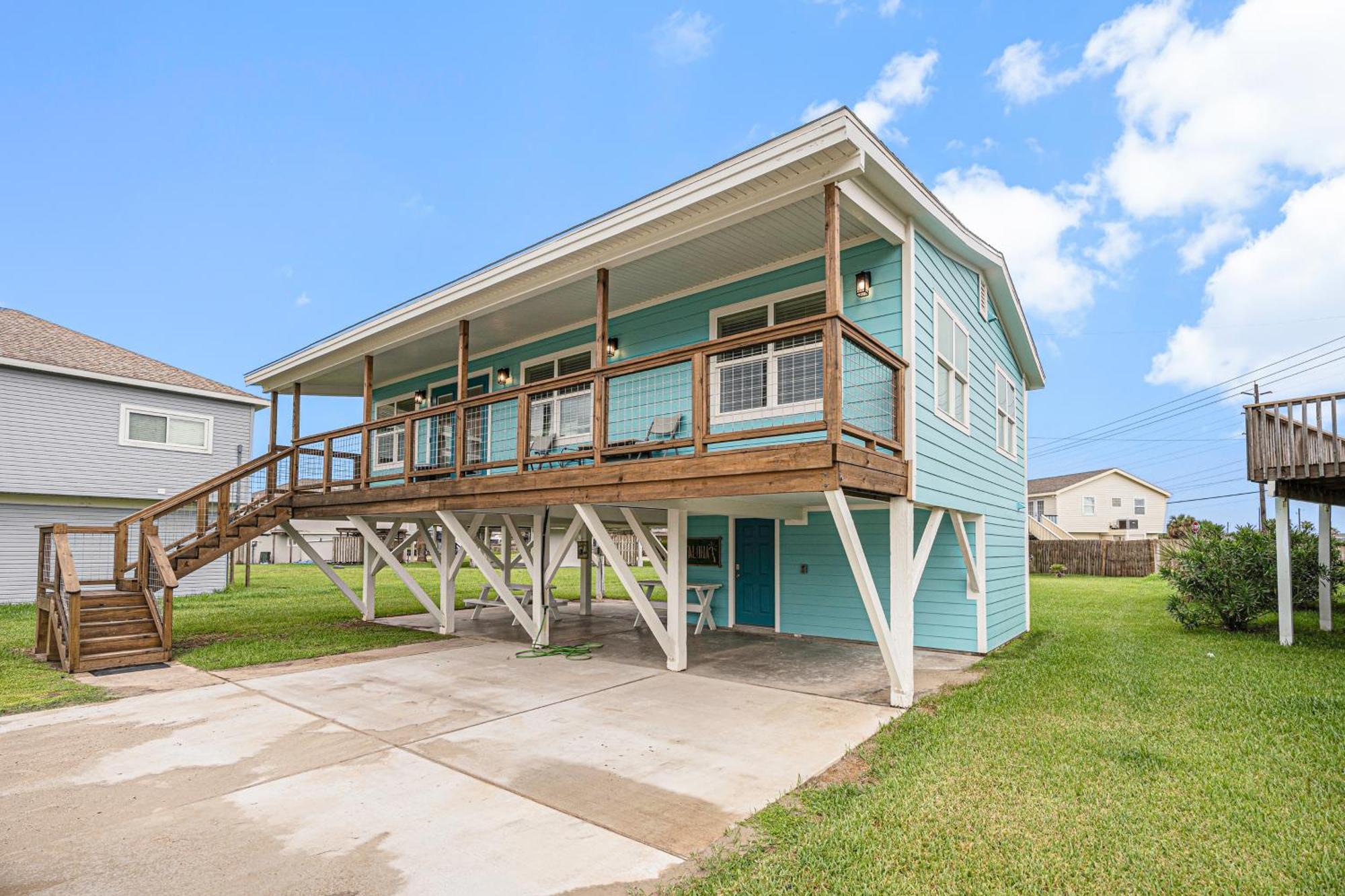 Seaside Cottage Γκάλβεστον Εξωτερικό φωτογραφία